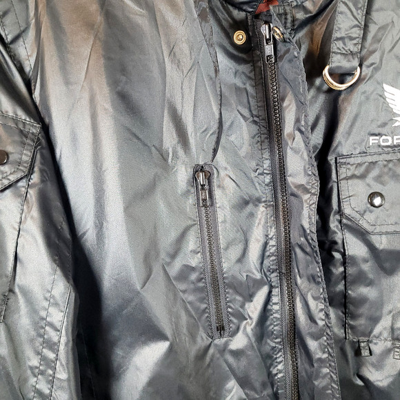 Vintage 80s Upstream Racing Division XL "Formula Boat Logo" Jacket Adult Black - Picture 6 of 16